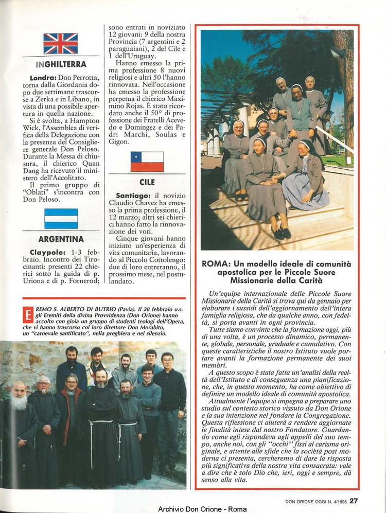 Don Orione oggi, 1995, 04, pagina 31