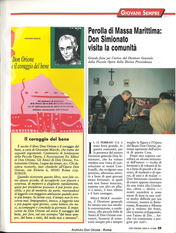 Don Orione oggi, 1995, 04, pagina 33