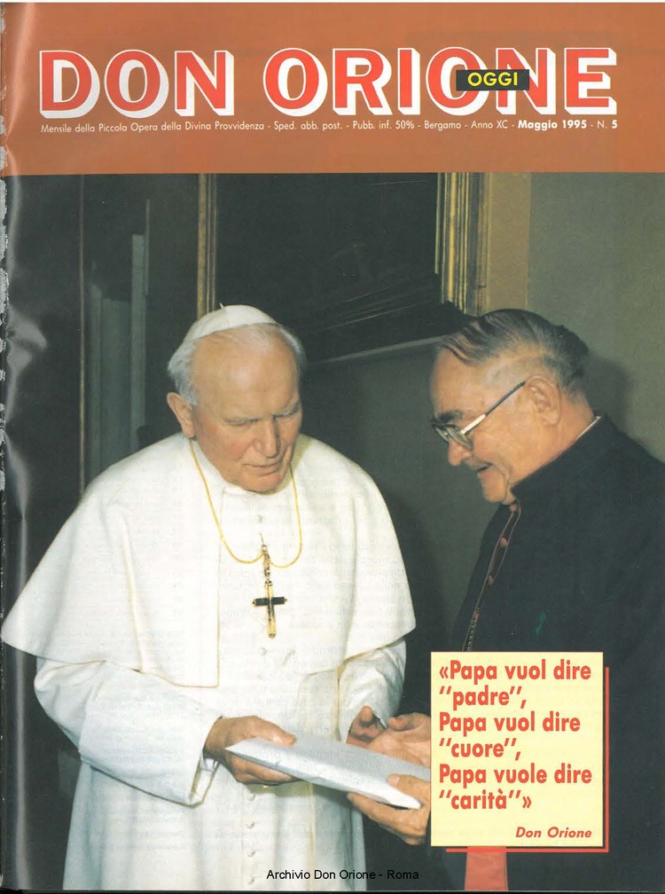 Don Orione oggi, 1995, 05, pagina 1