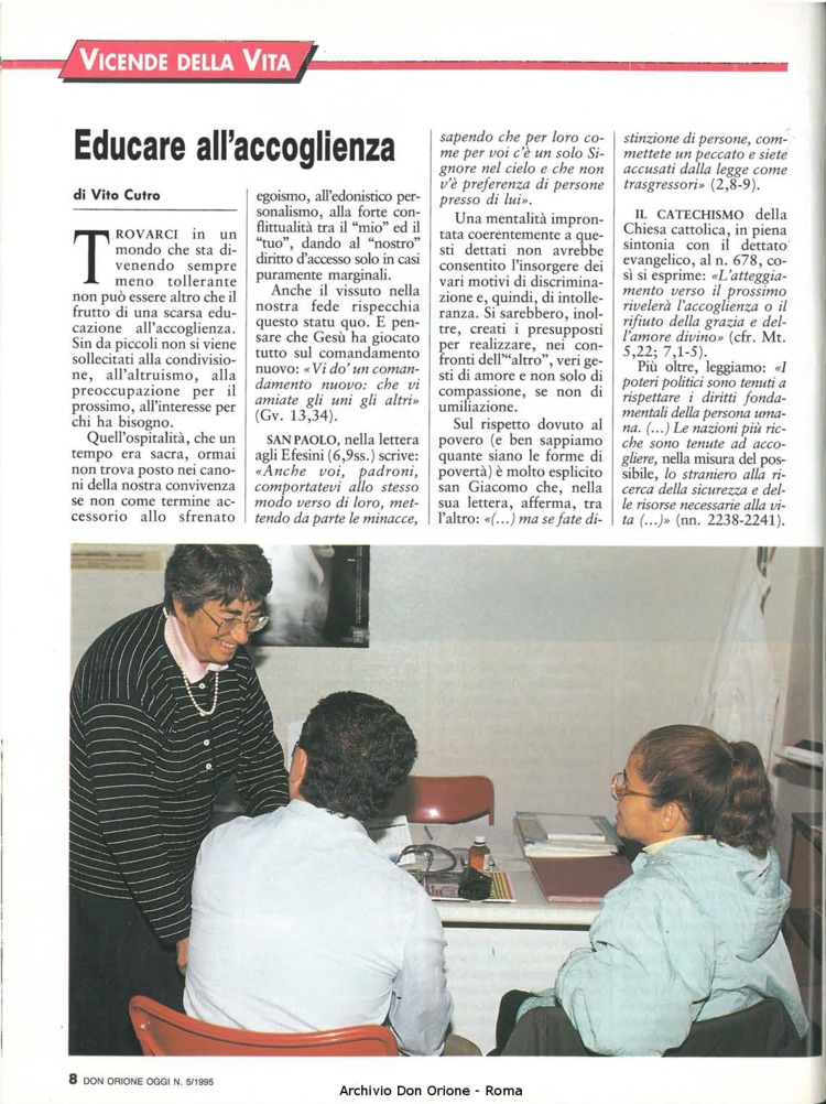 Don Orione oggi, 1995, 05, pagina 8