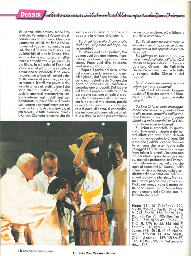Don Orione oggi, 1995, 05, pagina 14