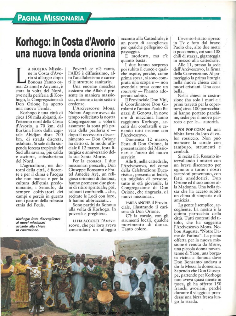 Don Orione oggi, 1995, 05, pagina 26