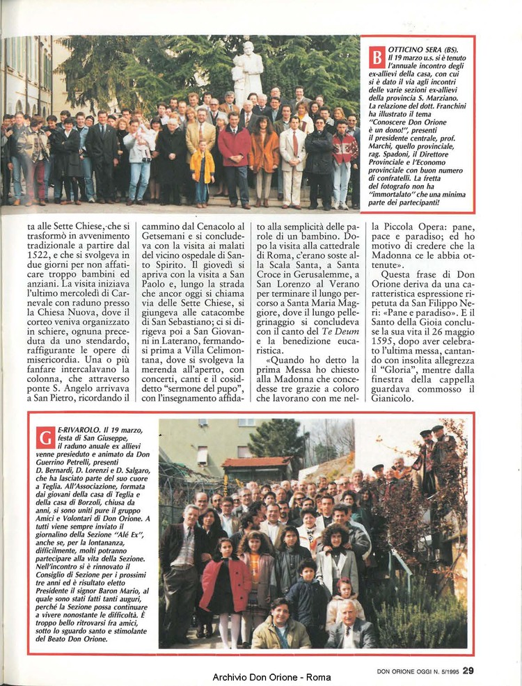 Don Orione oggi, 1995, 05, pagina 31