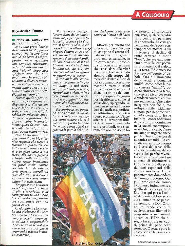 Don Orione oggi, 1995, 06, pagina 5