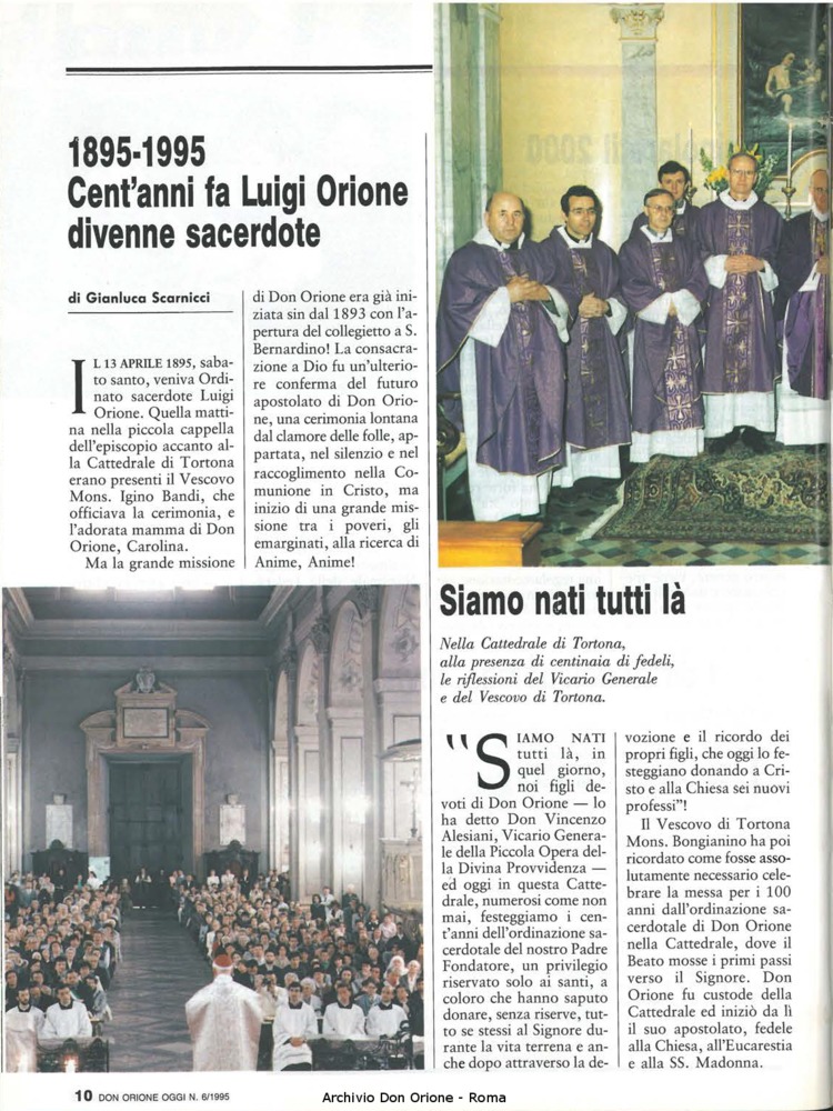 Don Orione oggi, 1995, 06, pagina 10