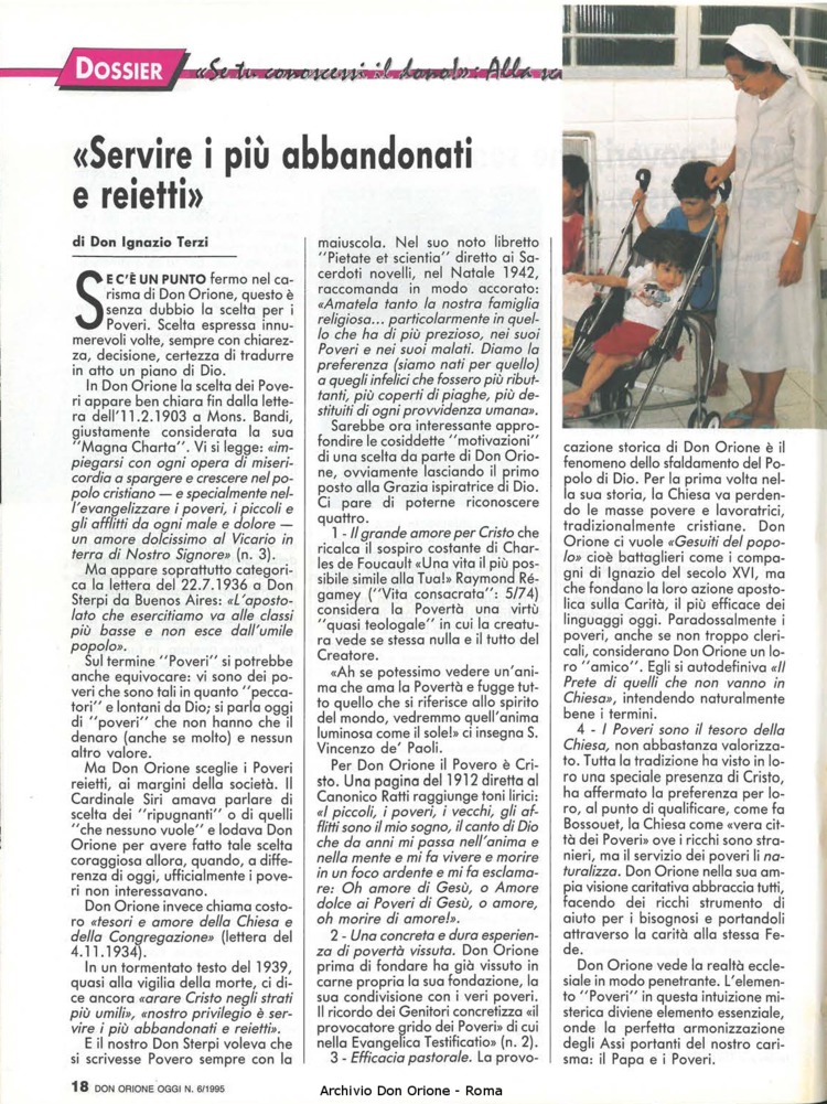 Don Orione oggi, 1995, 06, pagina 18