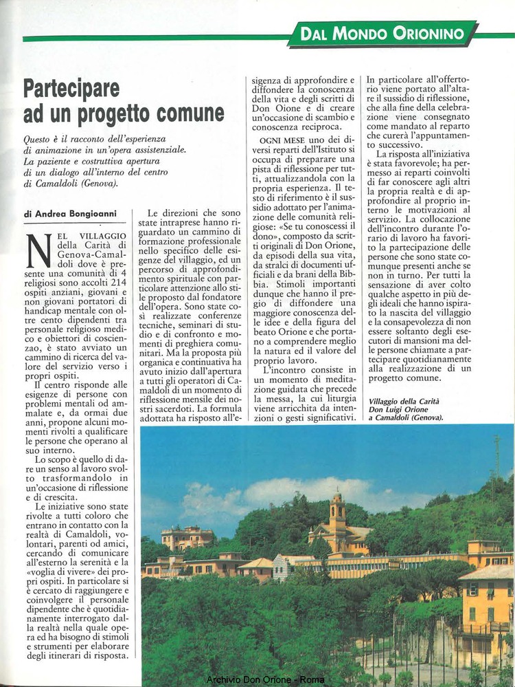 Don Orione oggi, 1995, 06, pagina 23