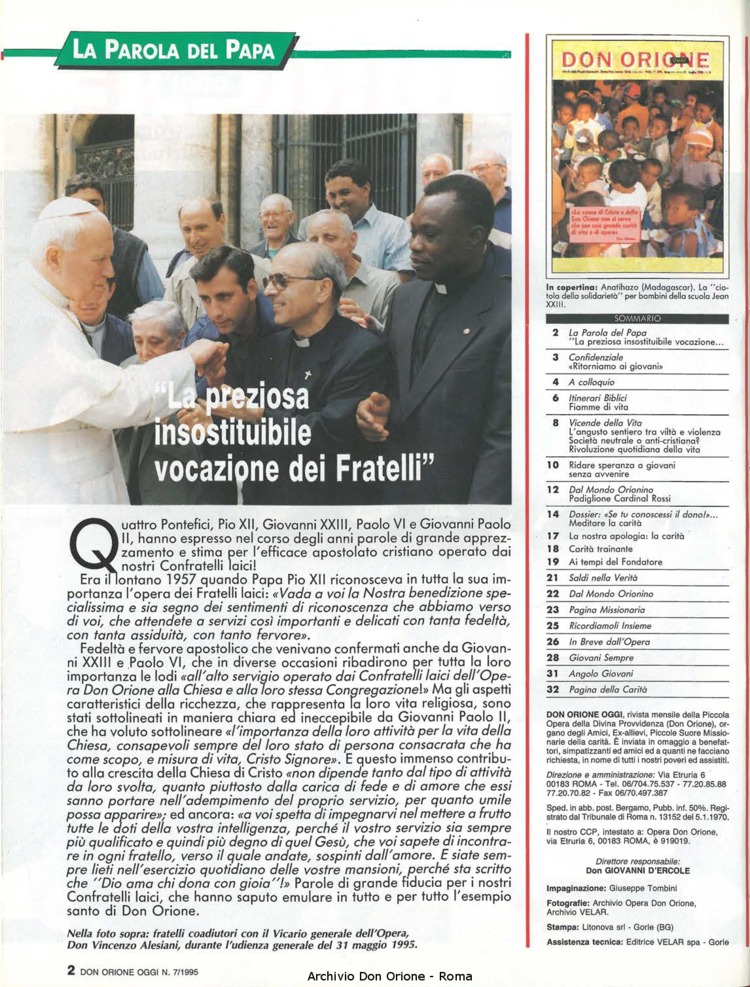 Don Orione oggi, 1995, 07, pagina 2