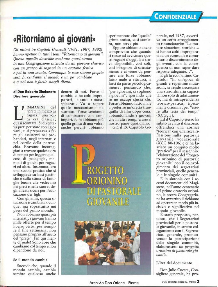 Don Orione oggi, 1995, 07, pagina 3