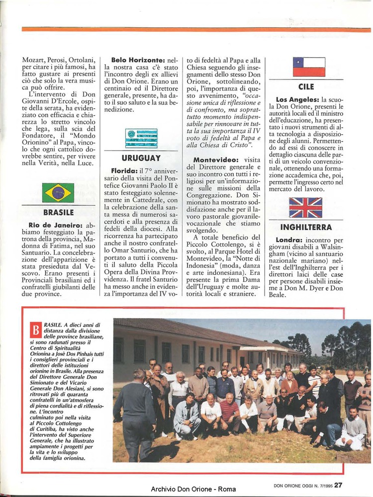 Don Orione oggi, 1995, 07, pagina 27