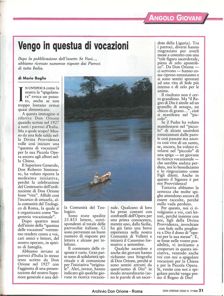 Don Orione oggi, 1995, 07, pagina 31