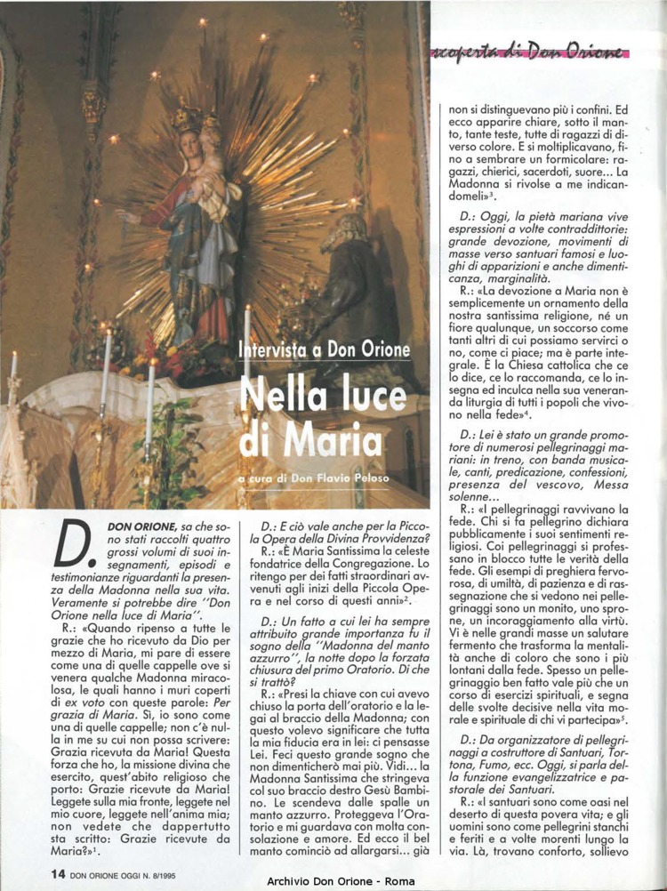 Don Orione oggi, 1995, 08, pagina 14