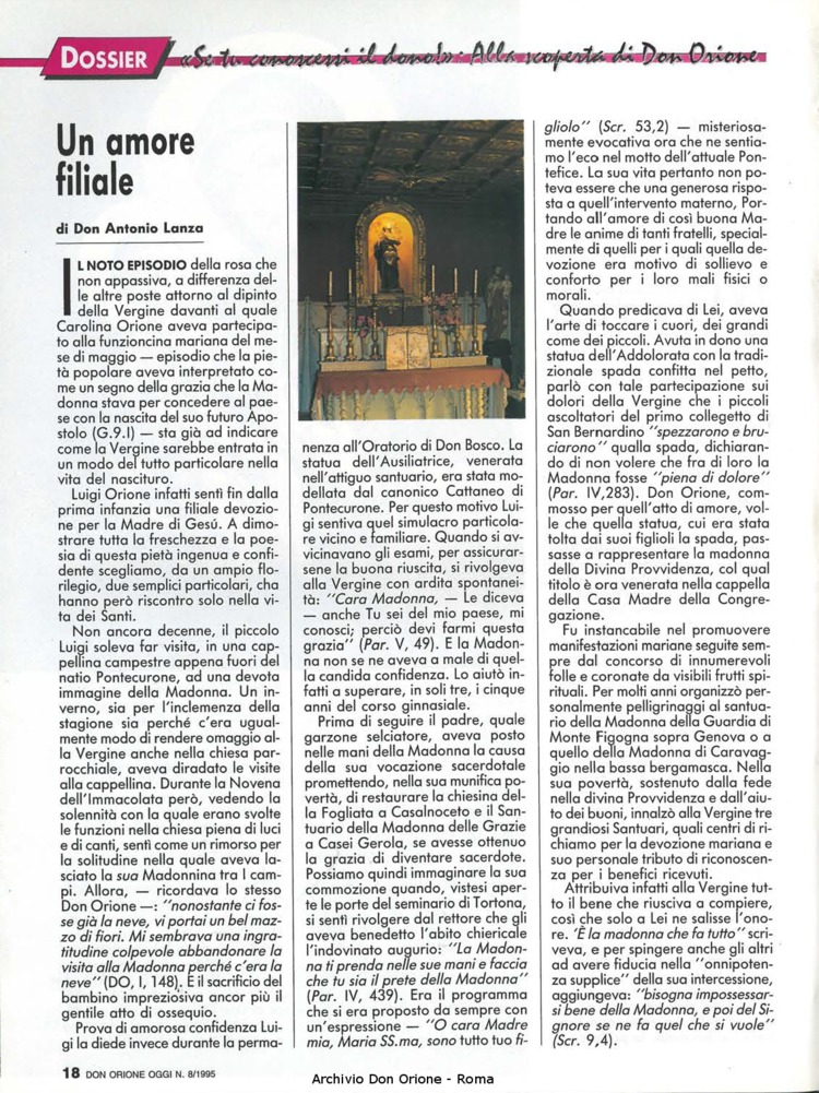 Don Orione oggi, 1995, 08, pagina 18