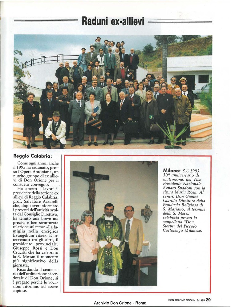 Don Orione oggi, 1995, 08, pagina 29