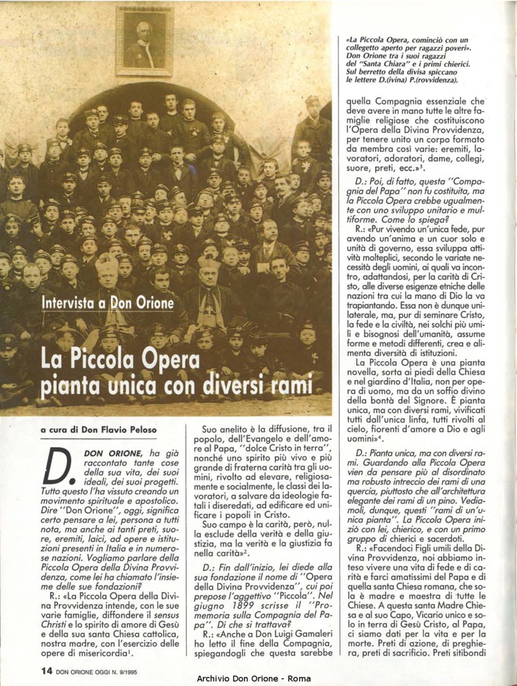 Don Orione oggi, 1995, 09, pagina 14