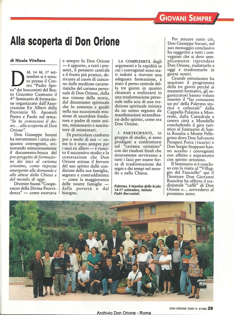 Don Orione oggi, 1995, 09, pagina 29