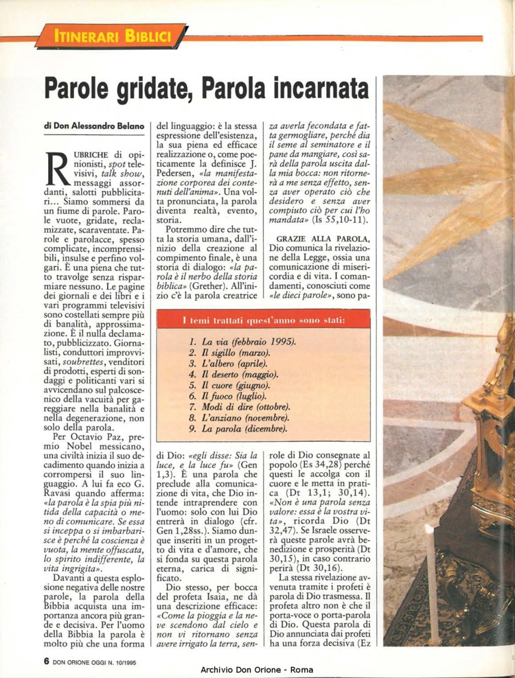 Don Orione oggi, 1995, 10, pagina 6
