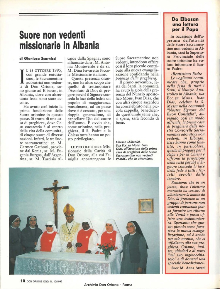 Don Orione oggi, 1995, 10, pagina 10