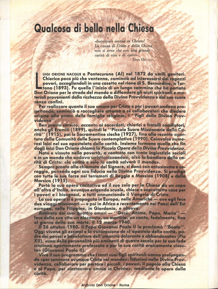 Don Orione oggi, 1995, 10, pagina 20