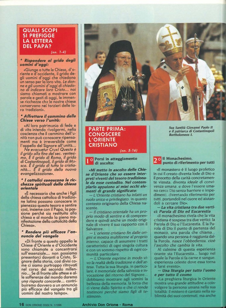 Don Orione oggi, 1996, 01, pagina 16