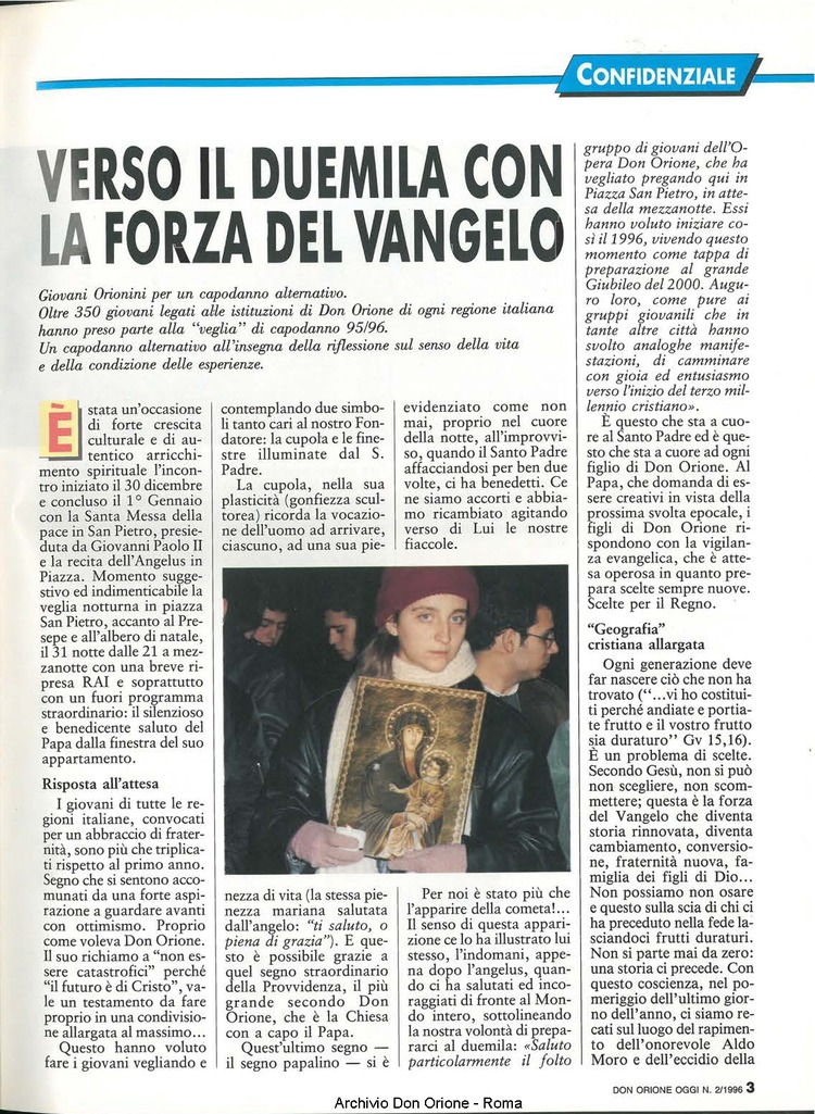Don Orione oggi, 1996, 02, pagina 3