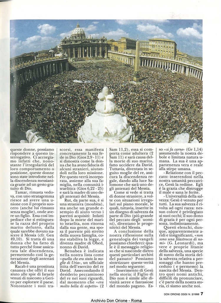 Don Orione oggi, 1996, 02, pagina 7