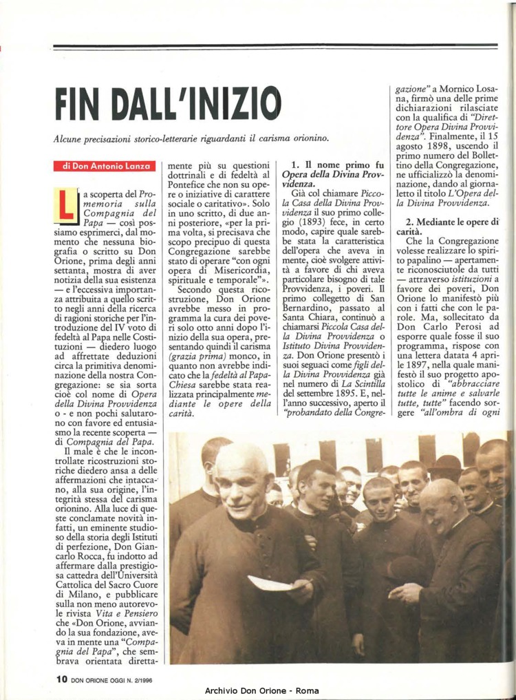Don Orione oggi, 1996, 02, pagina 10