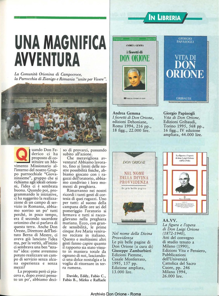 Don Orione oggi, 1996, 02, pagina 23