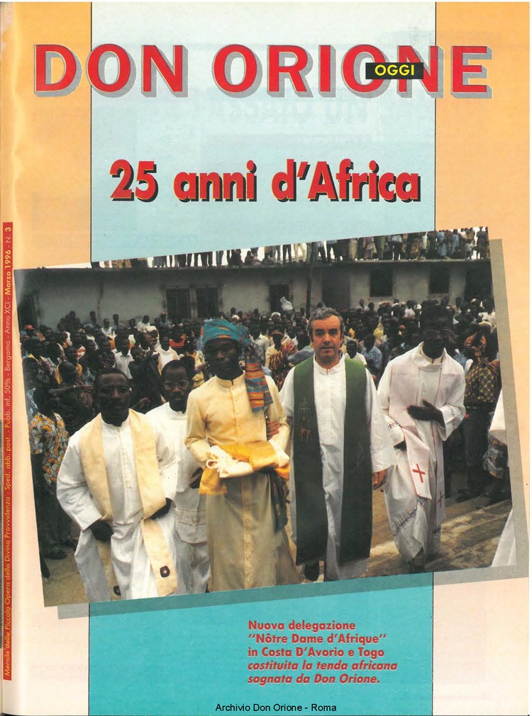 Don Orione oggi, 1996, 03, pagina 1