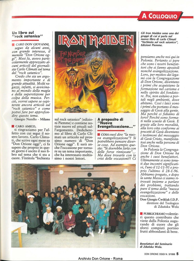 Don Orione oggi, 1996, 03, pagina 5