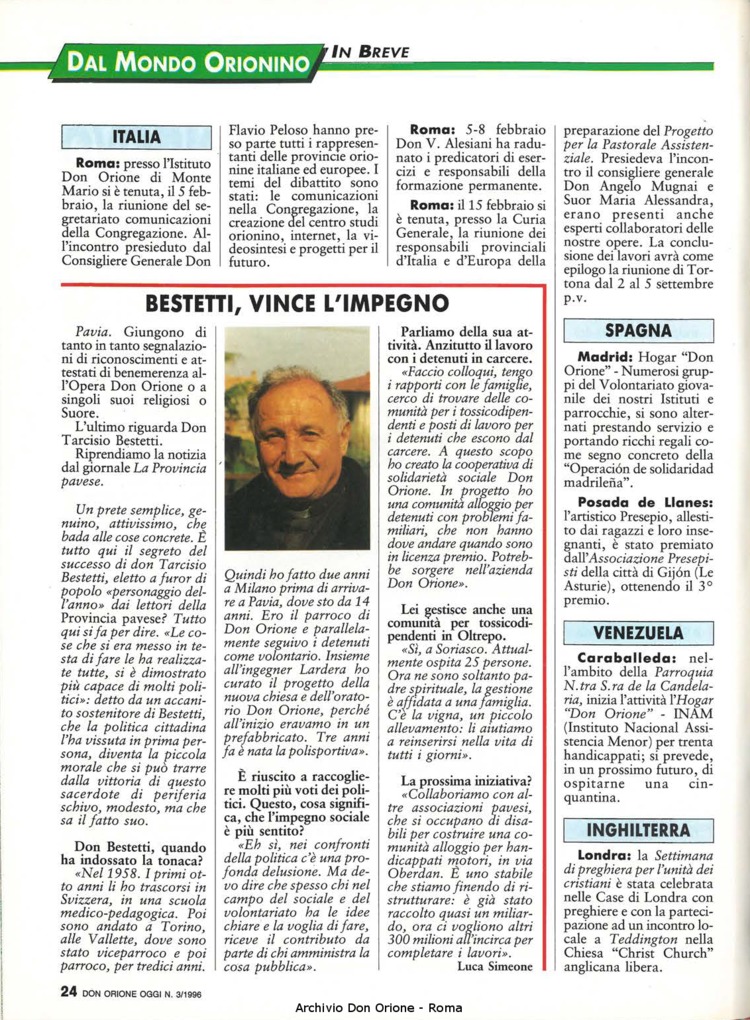 Don Orione oggi, 1996, 03, pagina 24