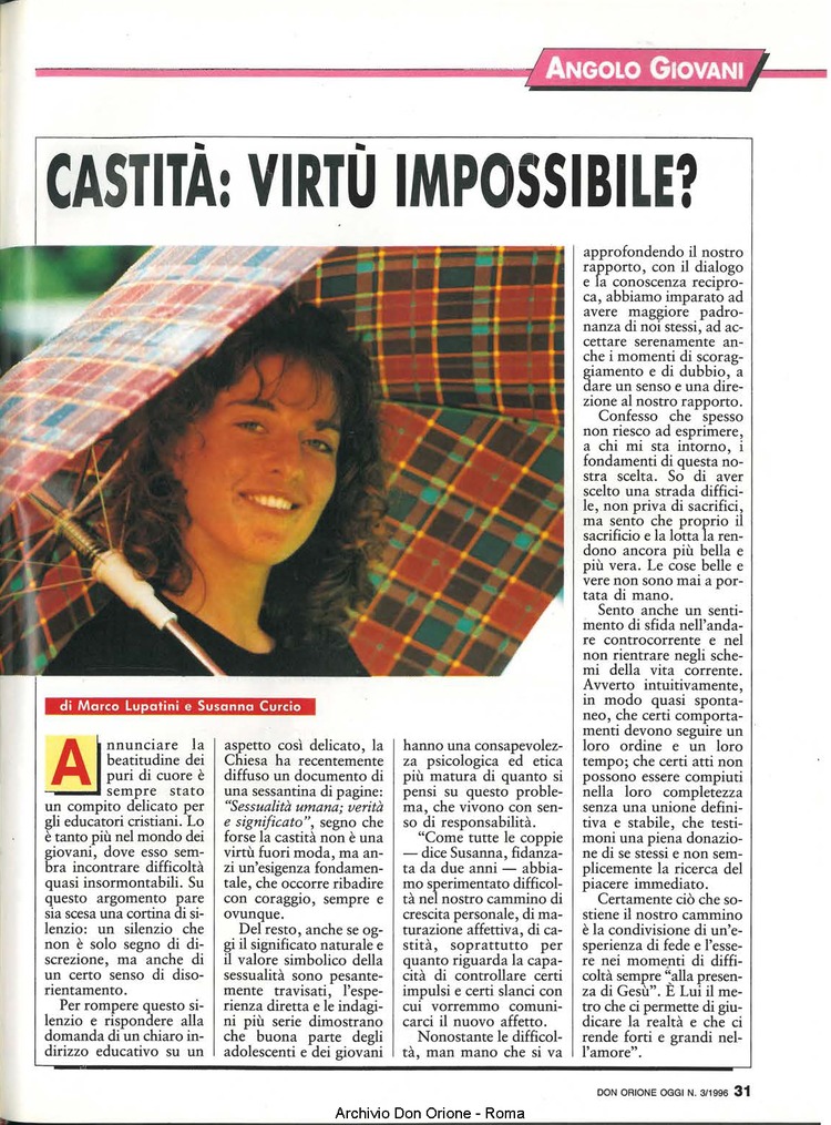 Don Orione oggi, 1996, 03, pagina 31
