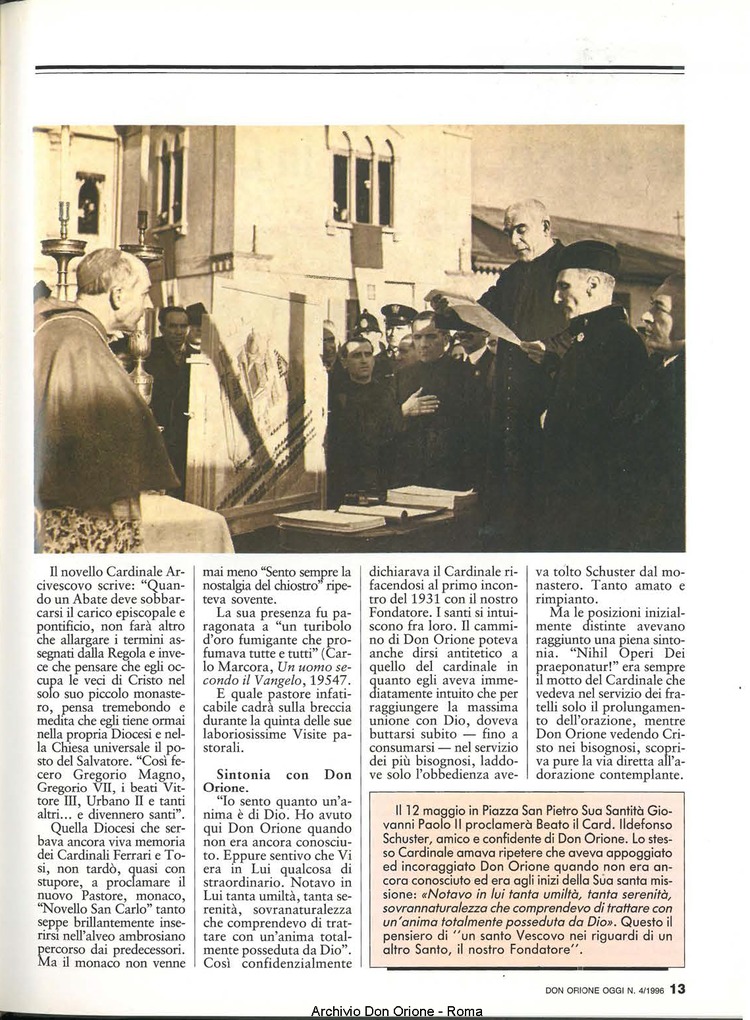 Don Orione oggi, 1996, 04, pagina 13