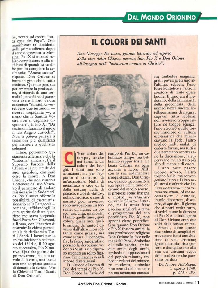 Don Orione oggi, 1996, 05, pagina 11