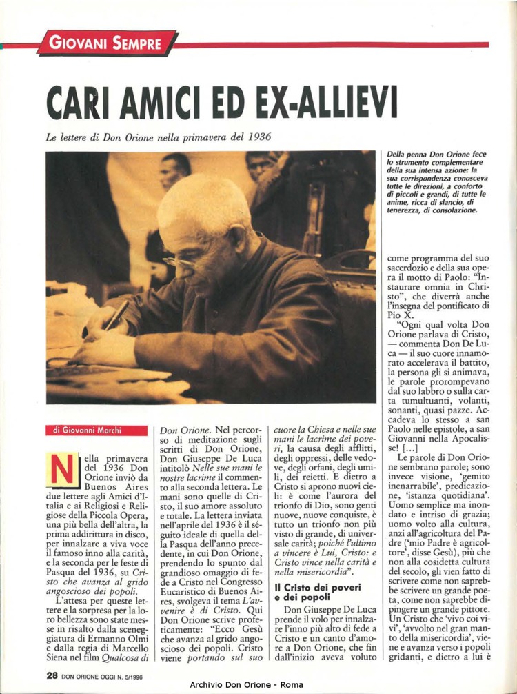 Don Orione oggi, 1996, 05, pagina 28