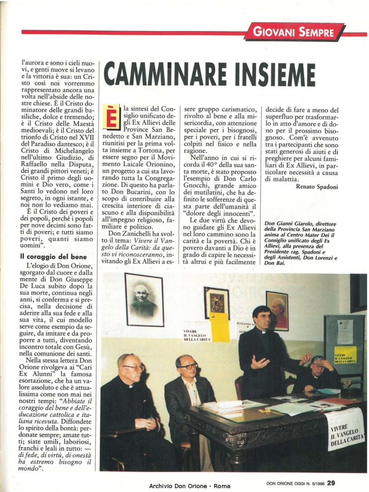 Don Orione oggi, 1996, 05, pagina 29