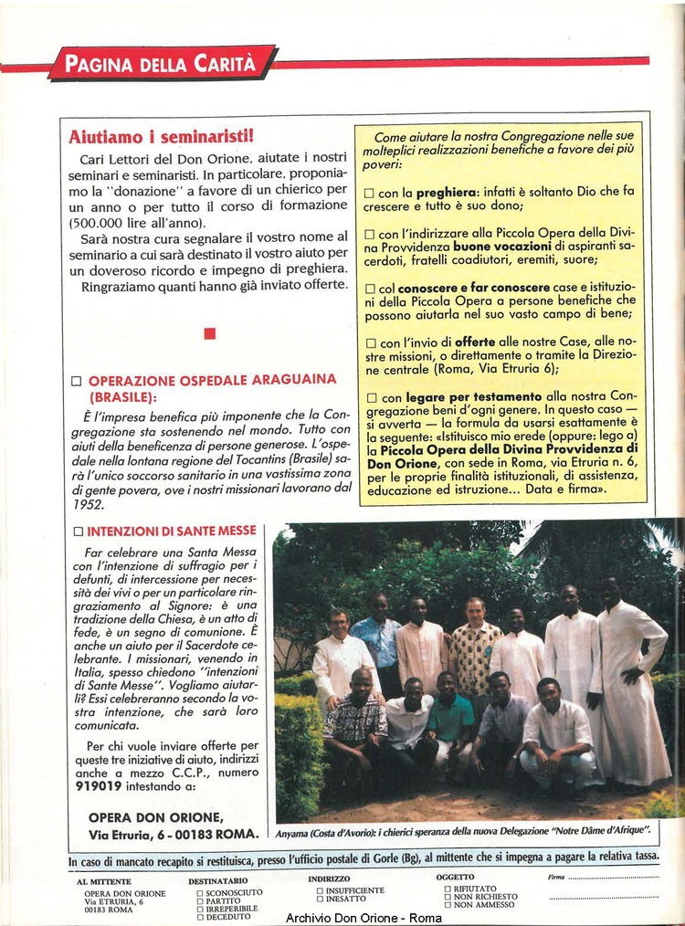 Don Orione oggi, 1996, 05, pagina 32