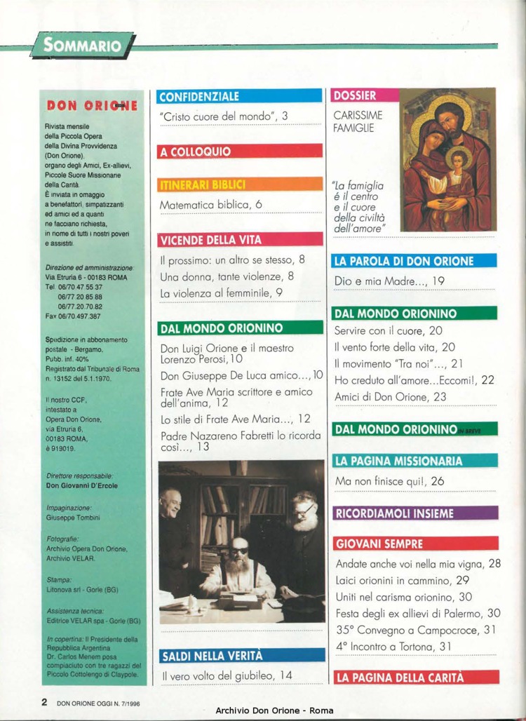 Don Orione oggi, 1996, 07, pagina 2
