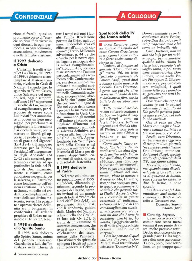 Don Orione oggi, 1996, 07, pagina 4