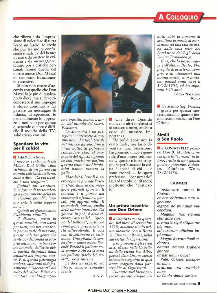 Don Orione oggi, 1996, 07, pagina 5