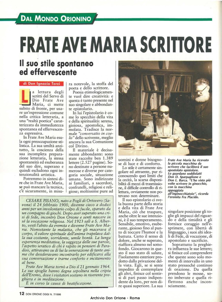 Don Orione oggi, 1996, 07, pagina 12