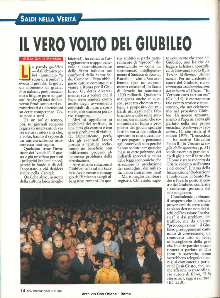 Don Orione oggi, 1996, 07, pagina 14