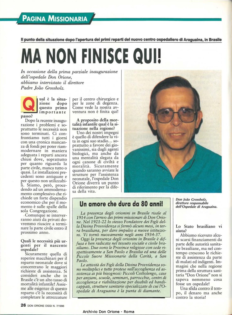 Don Orione oggi, 1996, 07, pagina 26