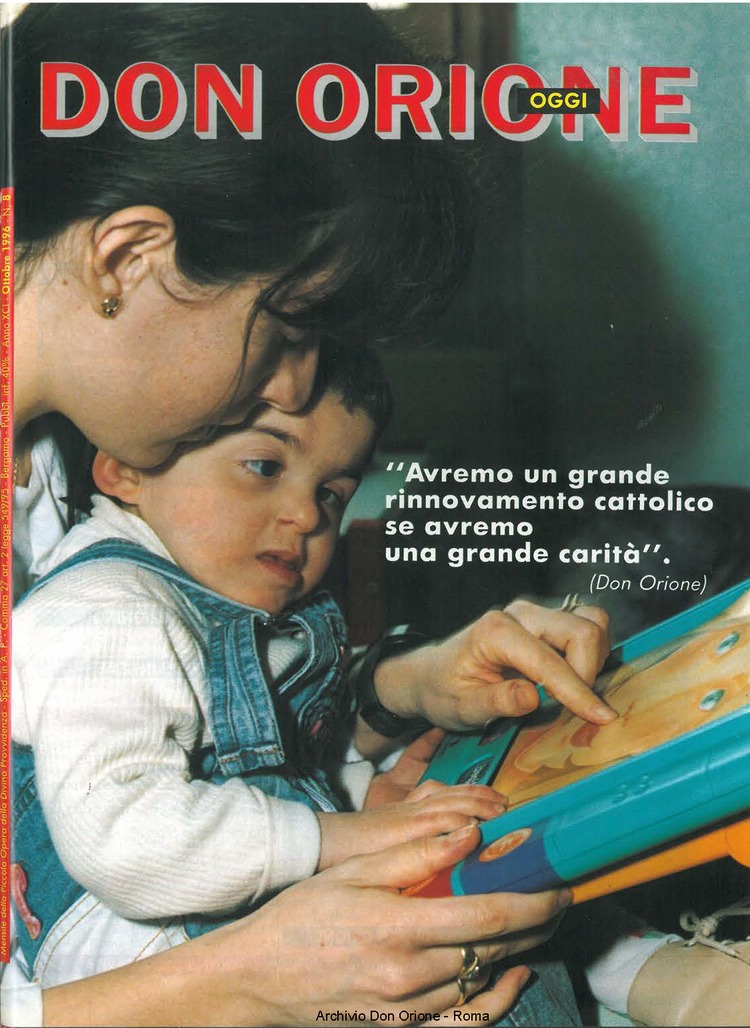 Don Orione oggi, 1996, 08, pagina 1