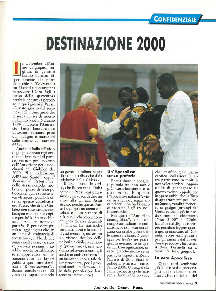 Don Orione oggi, 1996, 08, pagina 3