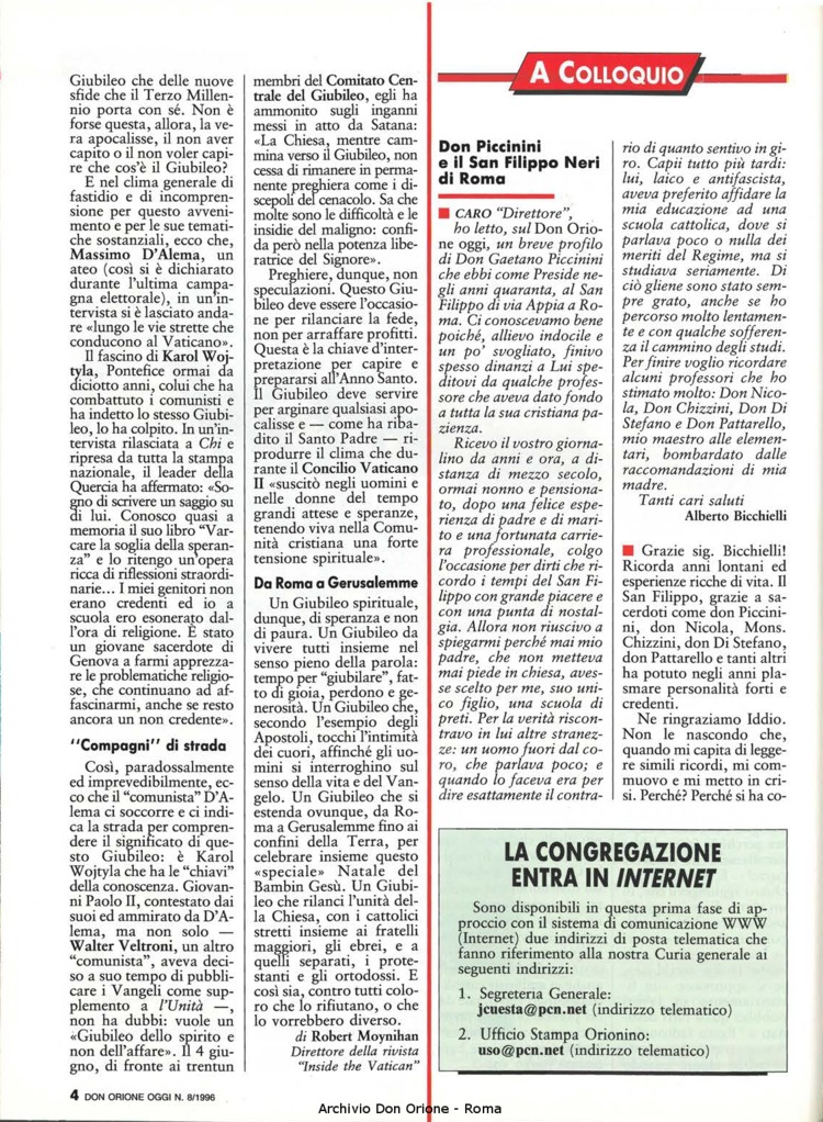 Don Orione oggi, 1996, 08, pagina 4