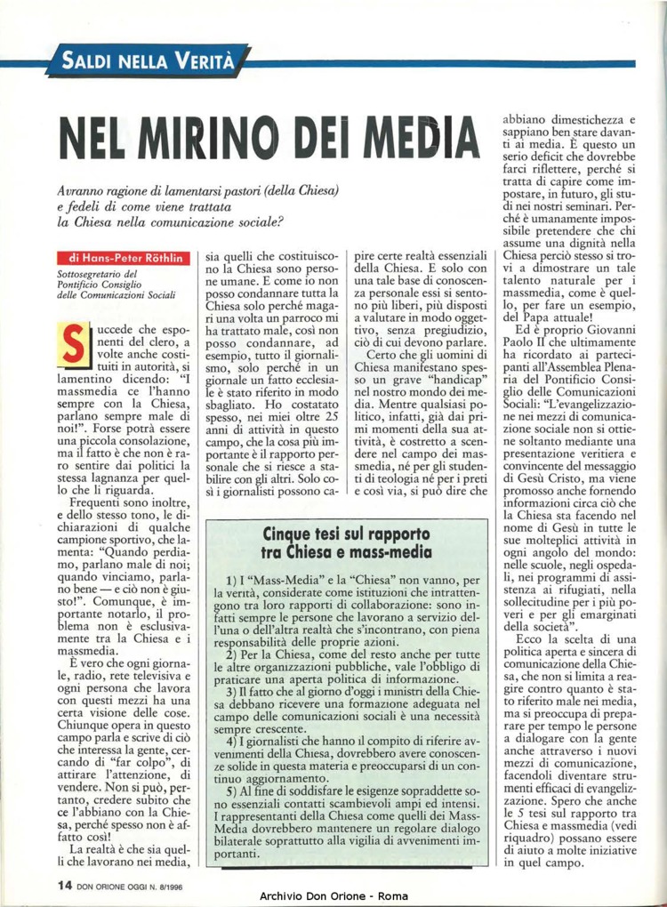 Don Orione oggi, 1996, 08, pagina 14