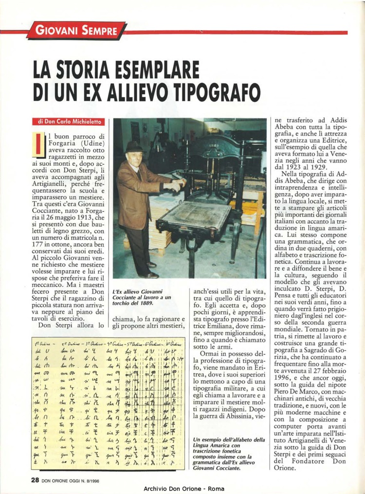 Don Orione oggi, 1996, 08, pagina 28