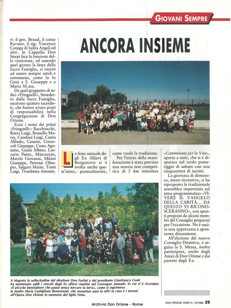 Don Orione oggi, 1996, 10, pagina 29
