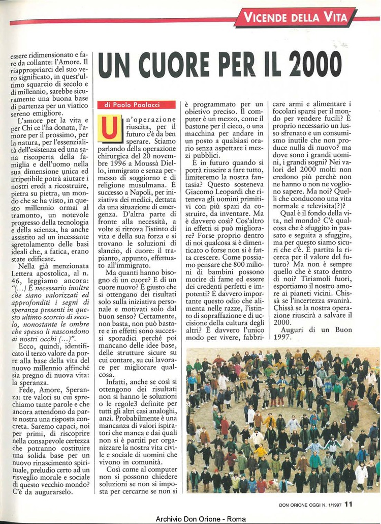 Don Orione oggi, 1997, 01, pagina 11